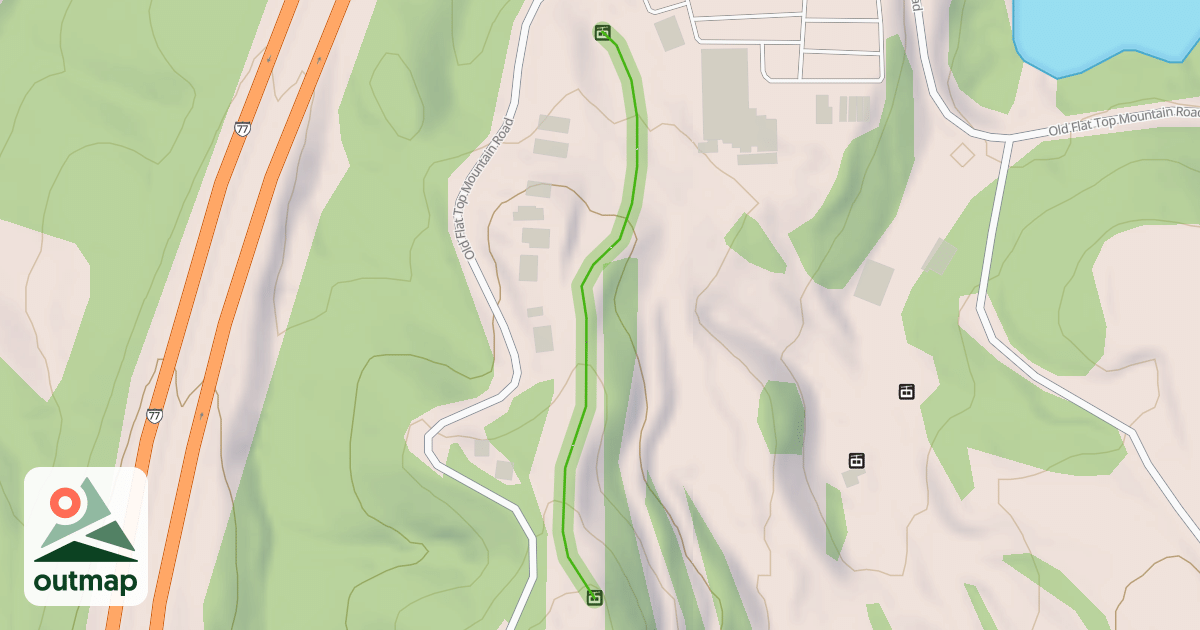 Map of Highland Run