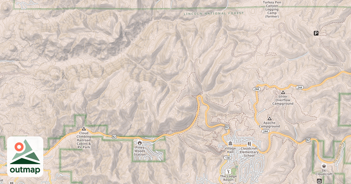 Map of LA LUZ