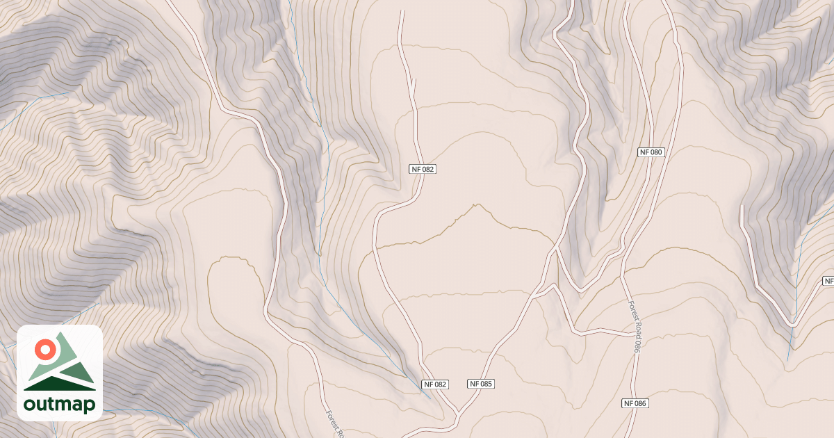 Map of NEW ABELS STOCK PASTURE