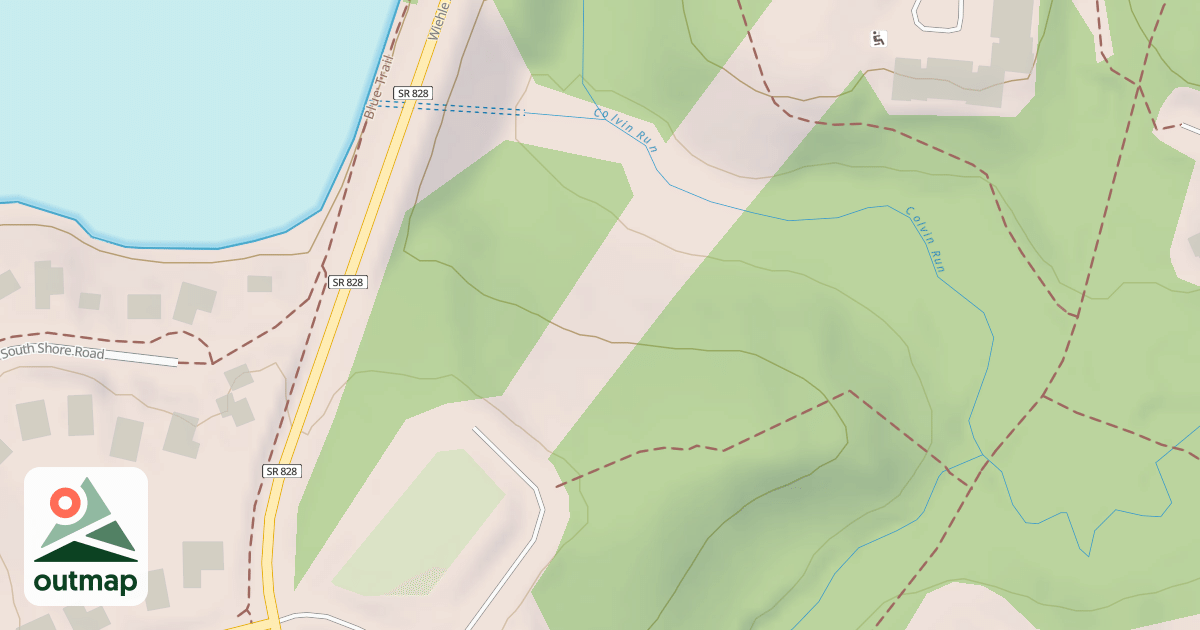 Map of Mount Reston