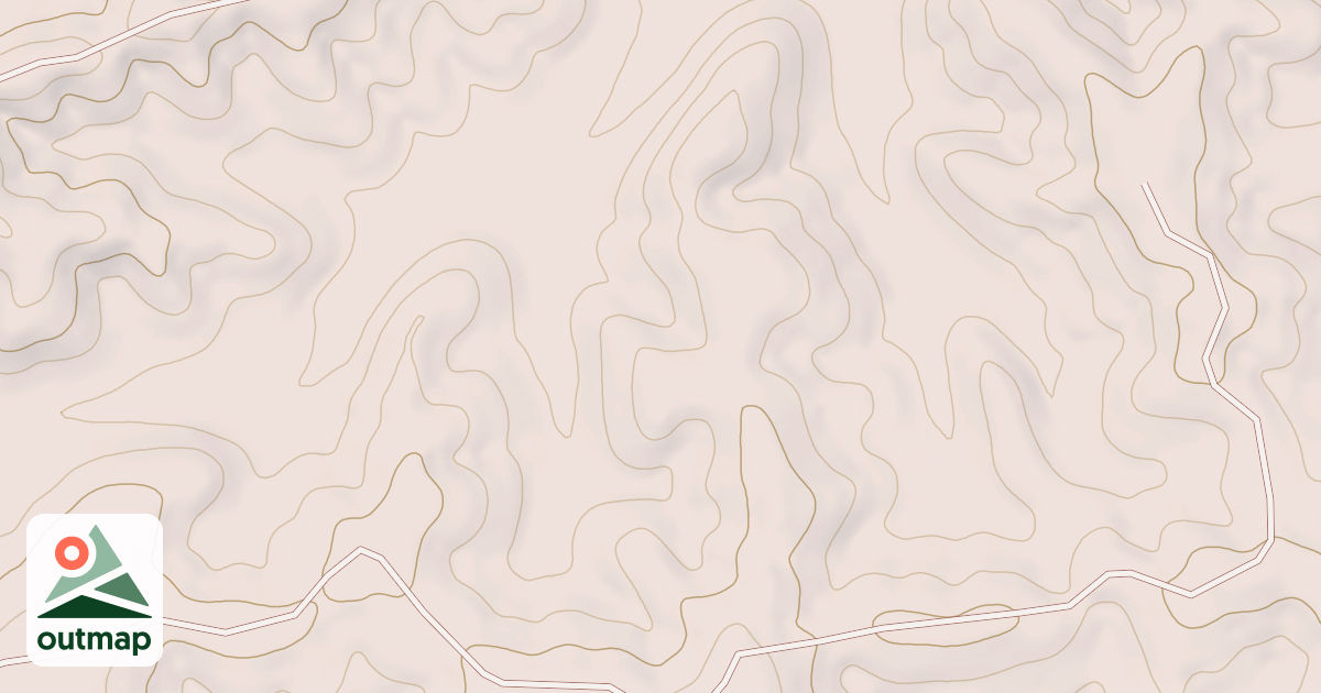 Map of BRUSHY NORTH