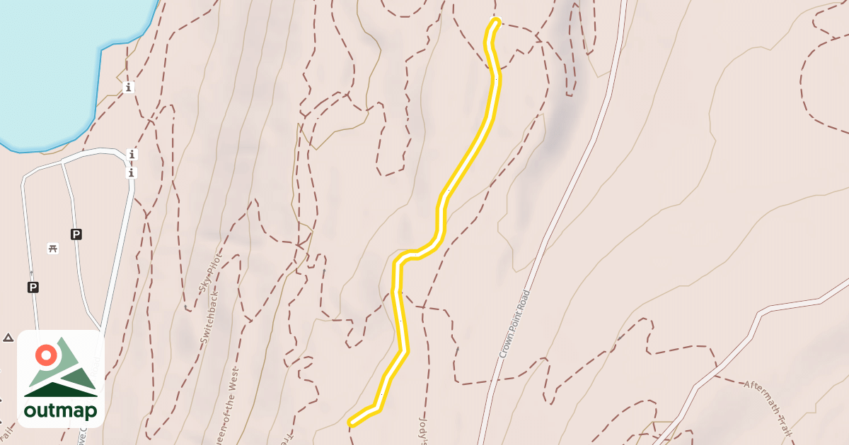 Map of Jody's Loop