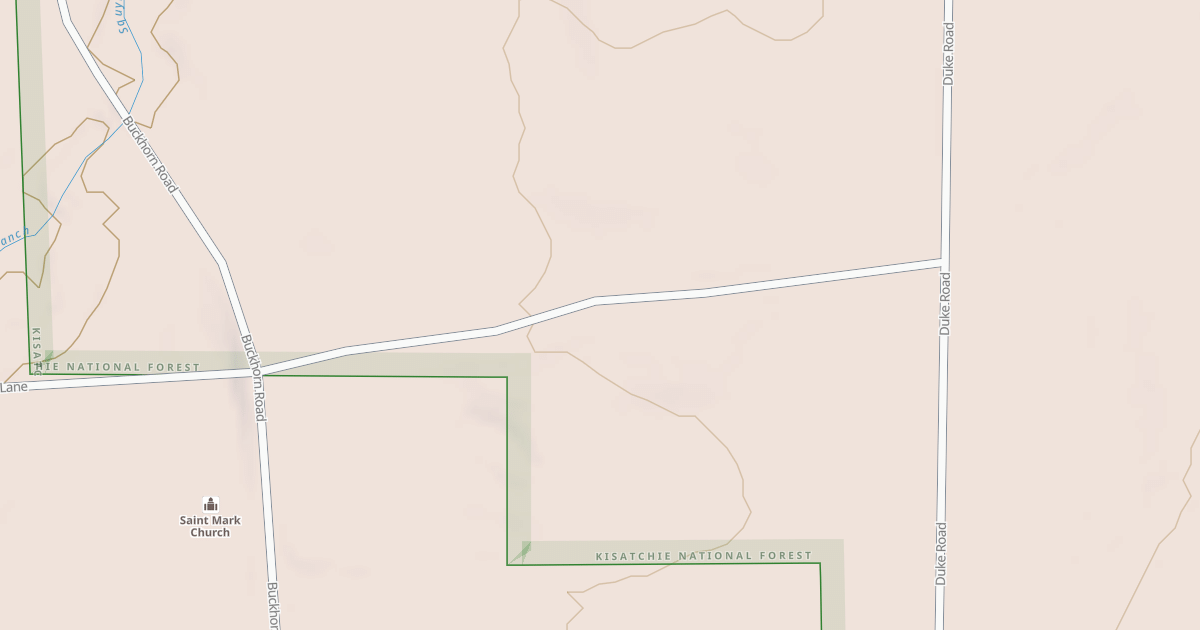Map preview of ROCKY BRANCH