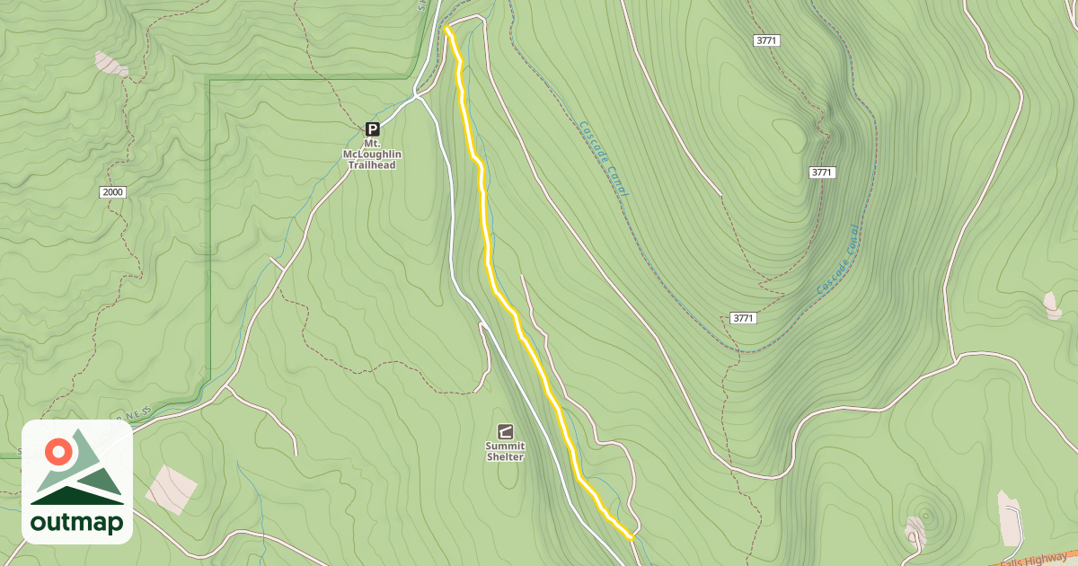 Map of West Billie Creek Nordic