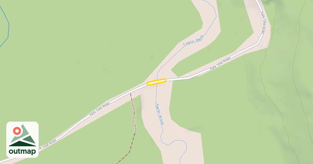 Map of Park Tote Road