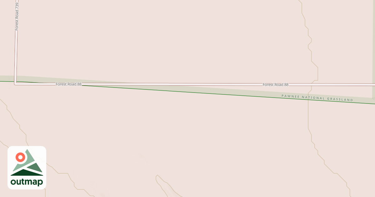 Map of ROAD 88