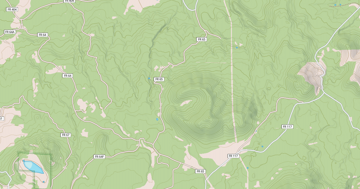 Map preview of SAWMILL FLAT