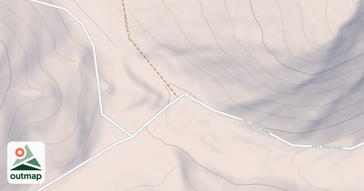 Map of Horse Flat