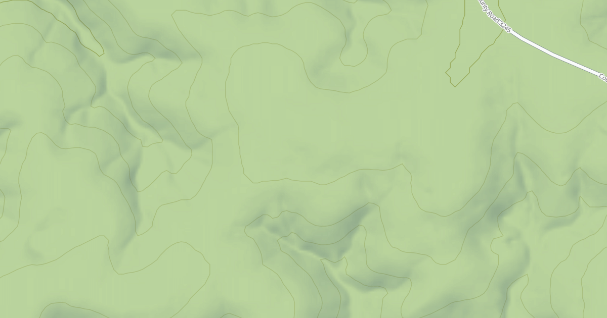 Map preview of HOG CLIFF SPUR A