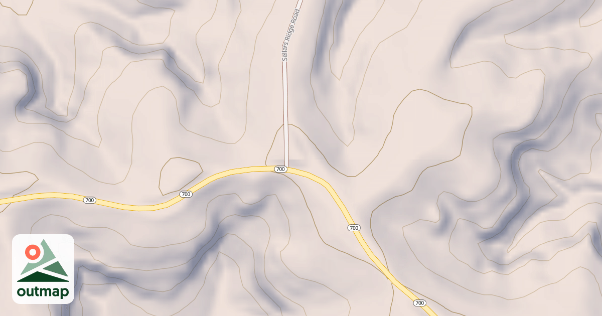 Map of SELLERS RIDGE