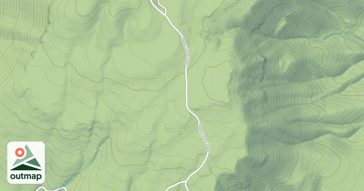 Map of OSWALD DOME