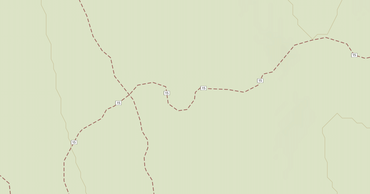 Map preview of Cline Buttes Tr 15