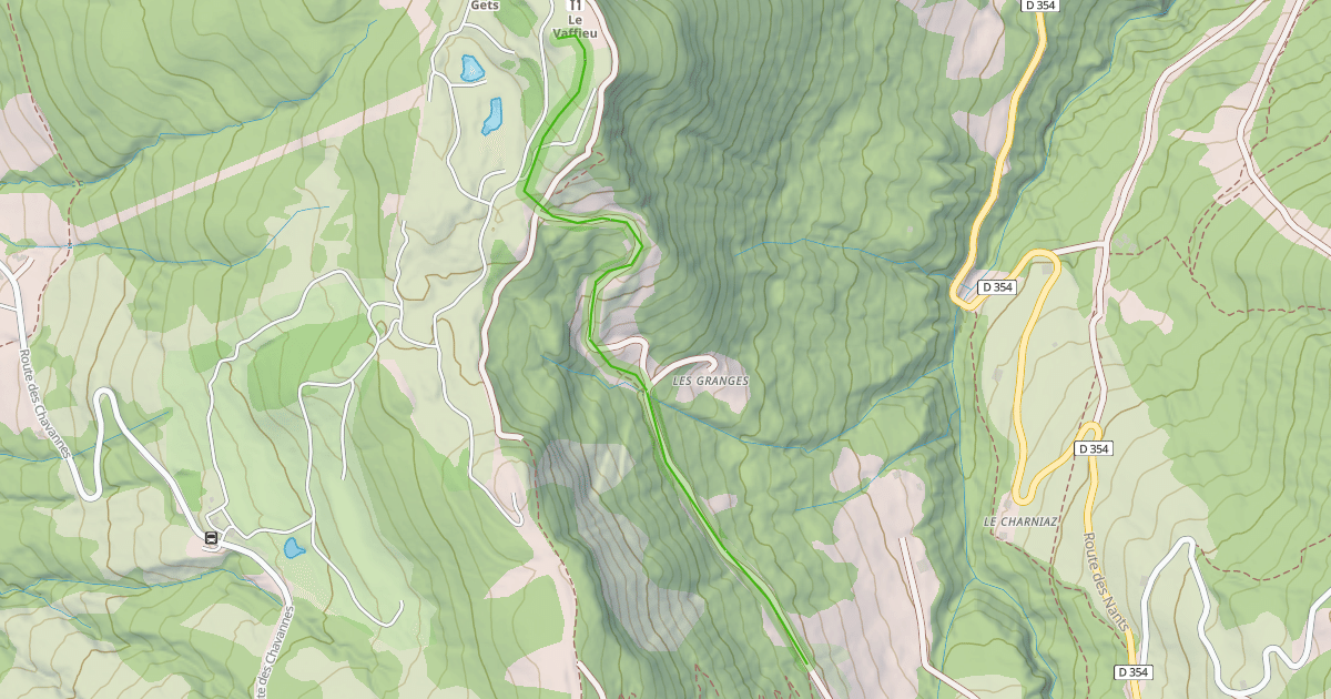 Map preview of Granges
