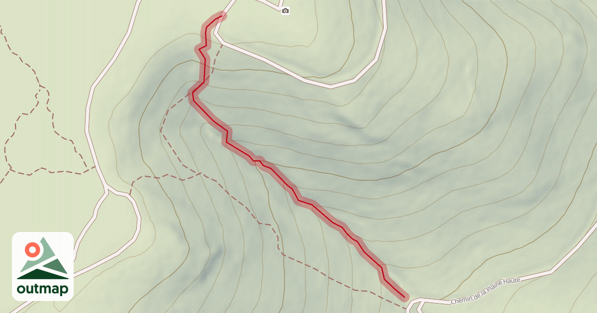 Map of Descente VTT très difficile