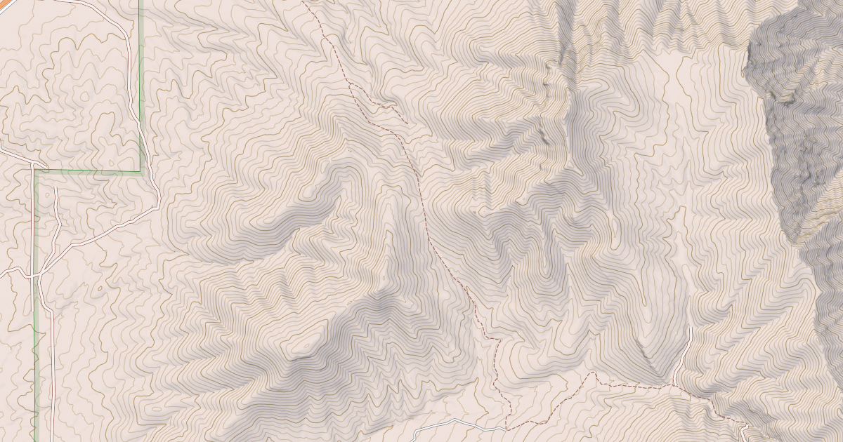 Map preview of Coffee Peak - Scipio Pass