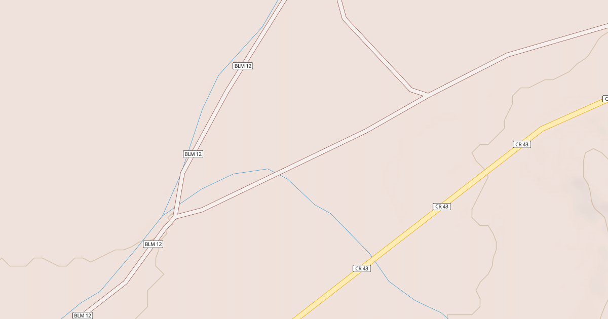 Map preview of BLM National GTLF Public Motorized Roads 2e47ba28-5a05-441a-83d5-cc7348f32ee6