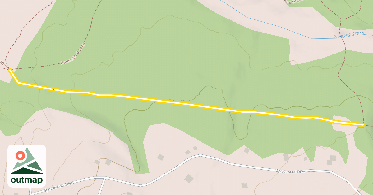 Map of Headwaters Highway