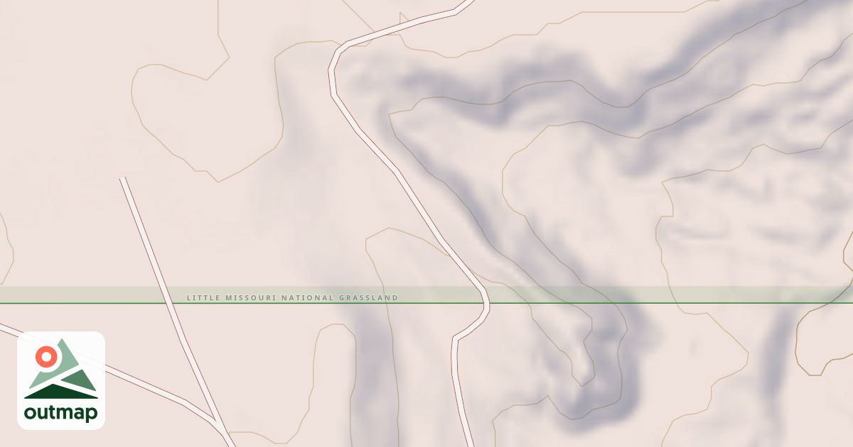 Map of (FDR) UPPER MAGPIE CROSSING