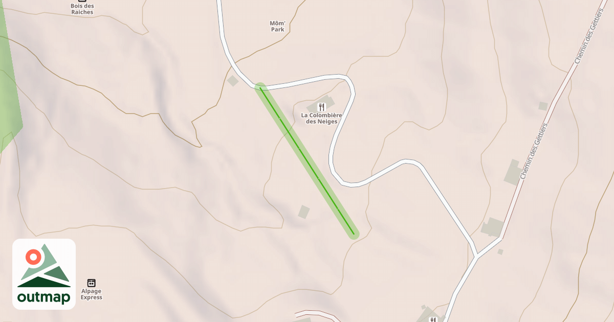 Map of La Serpentine