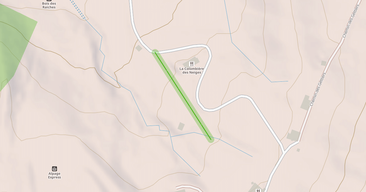 Map preview of La Serpentine