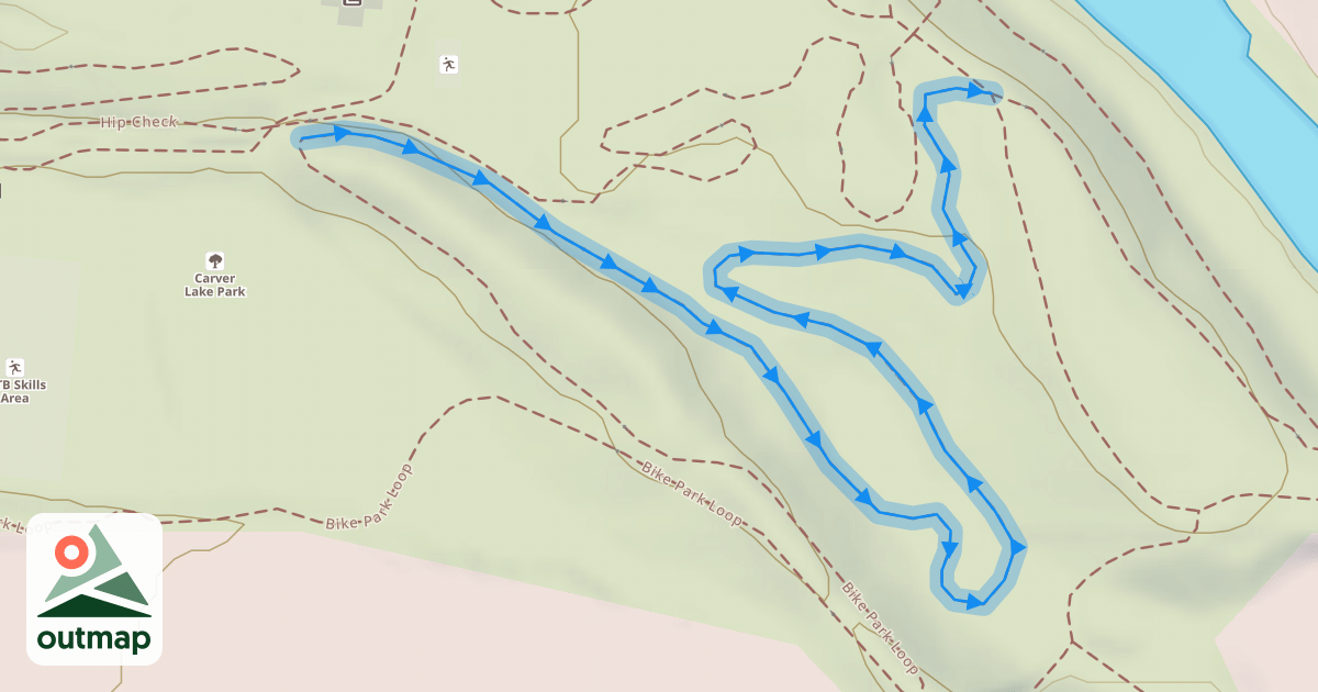 Map of Renegade Run