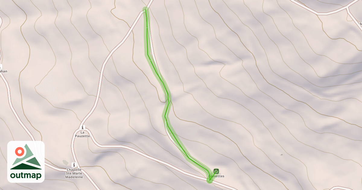 Map of Les Clouzeaux
