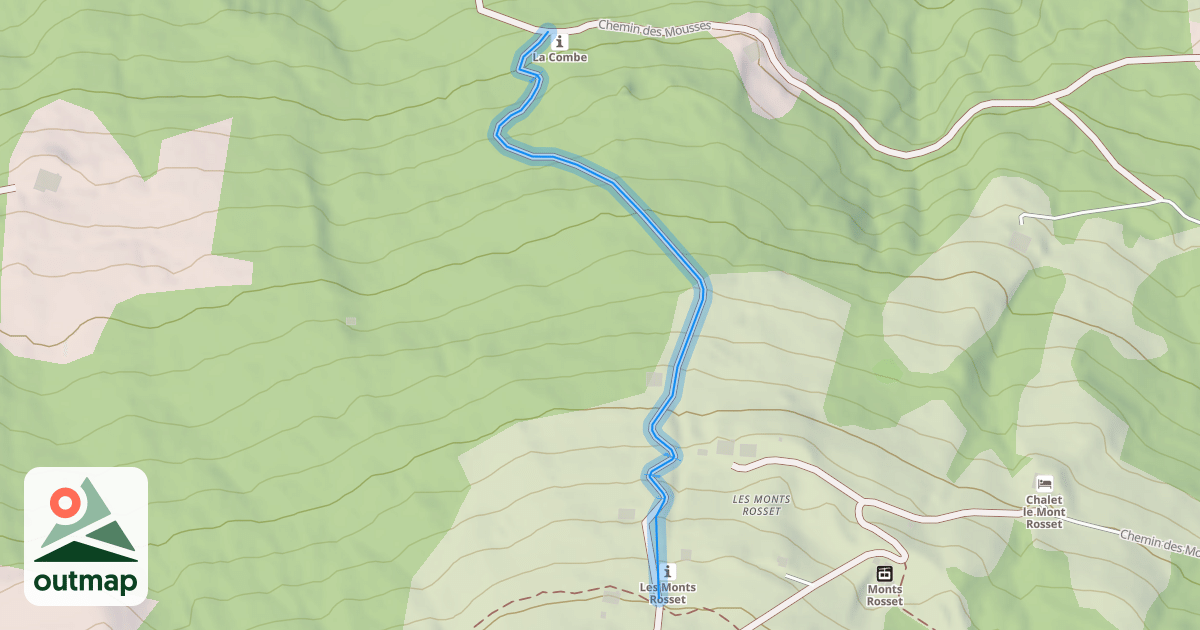 Map of La Valléenne