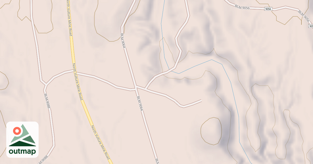 Map of BLM National GTLF Public Motorized Roads 1abc985d-a149-48c3-a00e-55e575777f5a