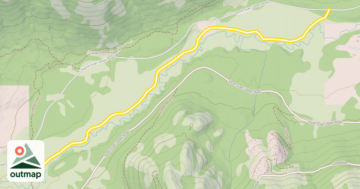 Map of North Valley