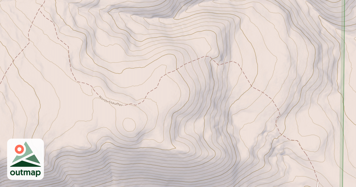Map of North Stauffer