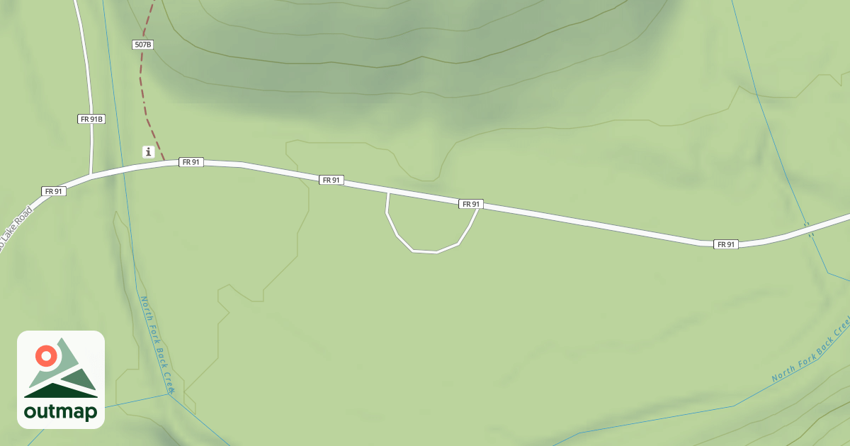 Map of SHERANDO DUMP STA.TION