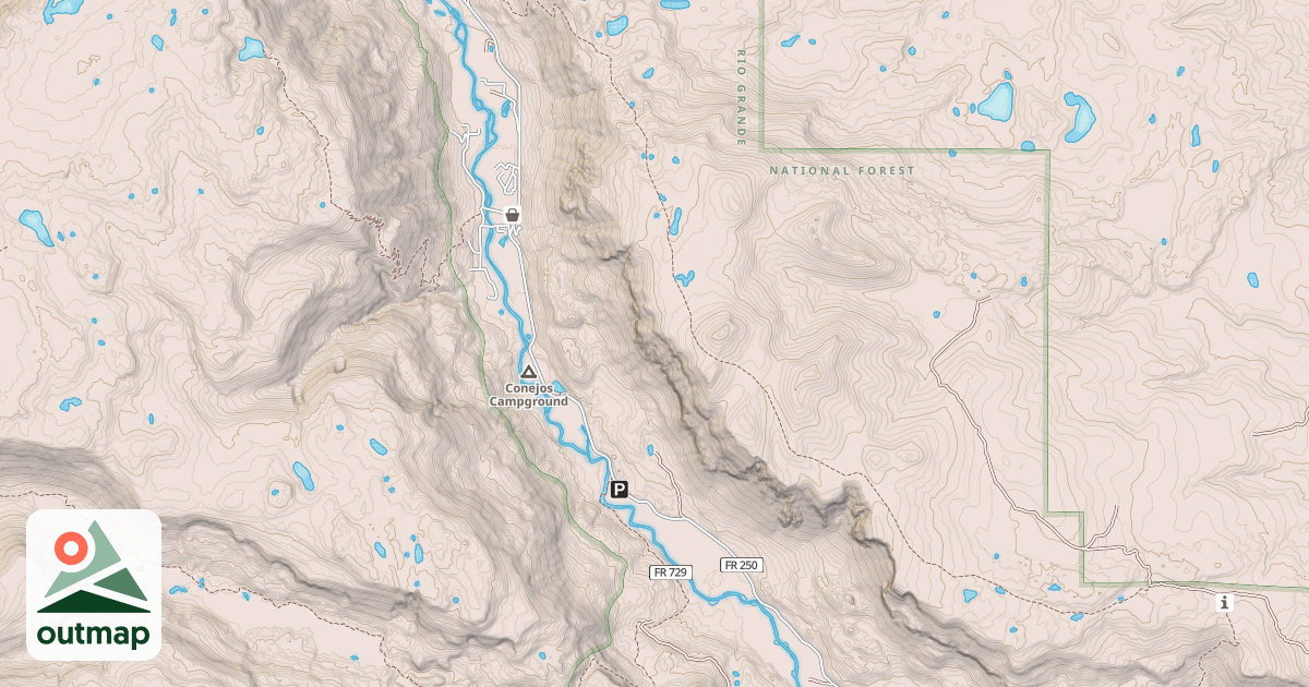 Map of ALAMOSA-CONEJOS