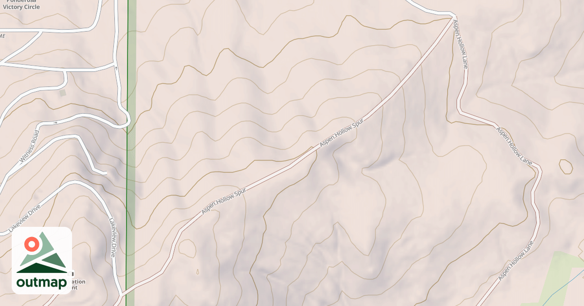 Map of ASPEN HOLLOW