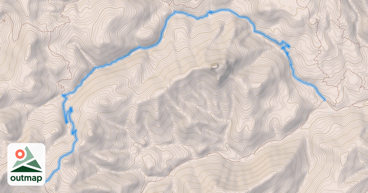 Map of Mahoney Trail #821