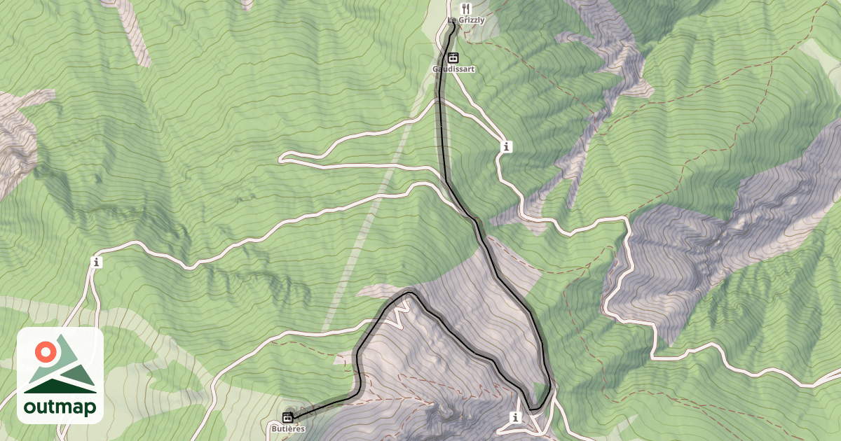 Map of La Croix