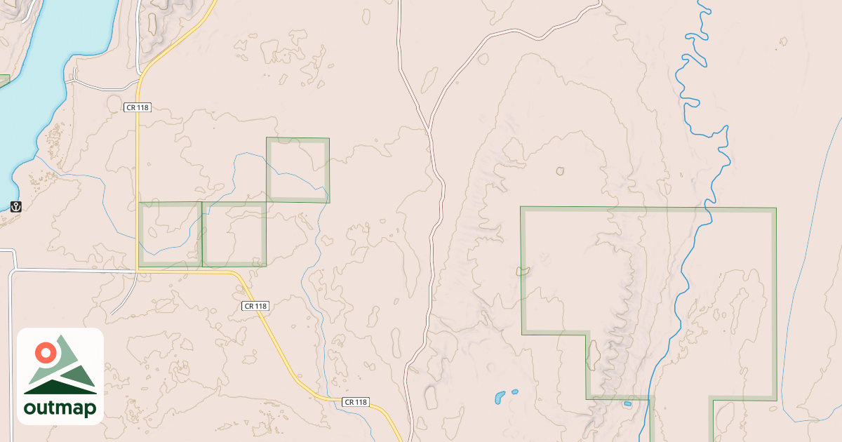 Map of Schoolcraft Trail
