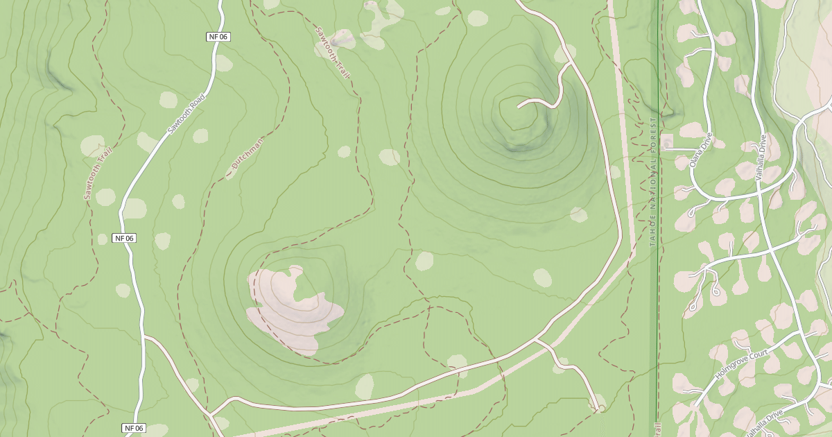 Map preview of BALD MTN