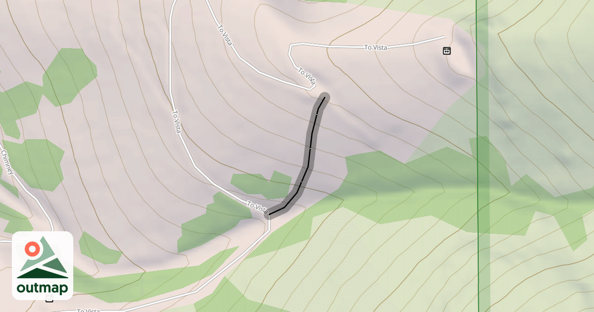 Map of Upper Chimney