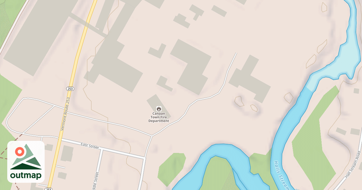 Map of 105
