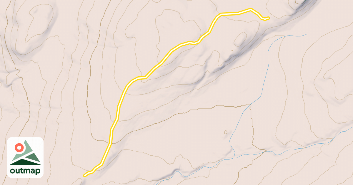 Map of Achey Breakey
