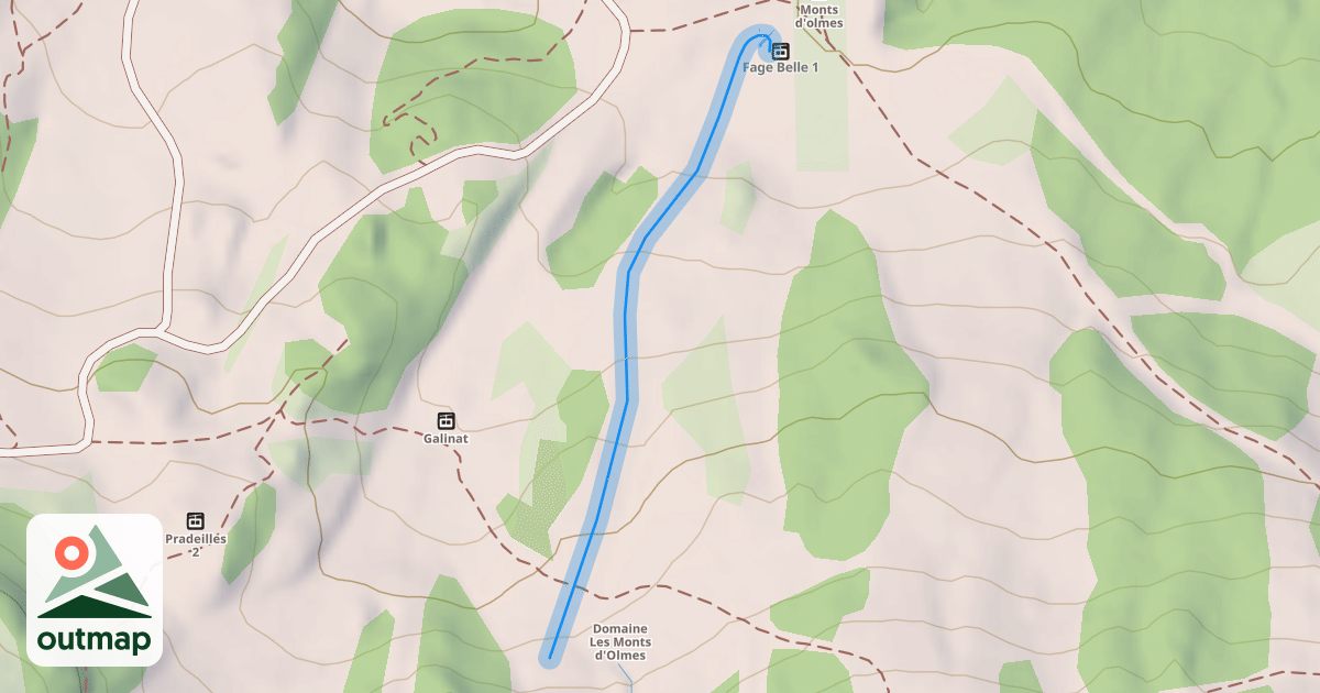 Map of Vallons