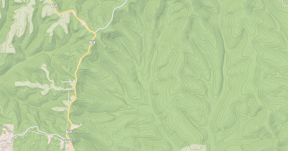 Map preview of WEST FORK