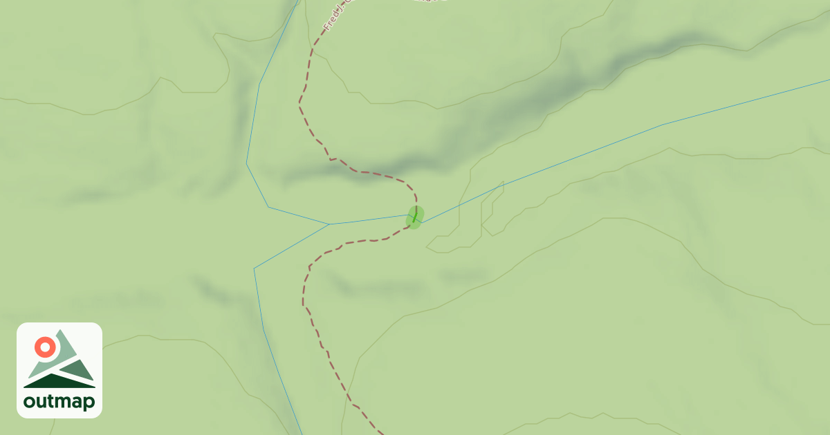 Map of Fred J. Cusimano Westside Overland Trail
