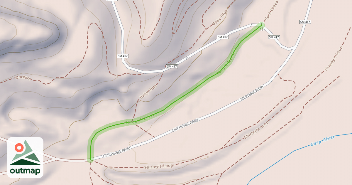 Map of Forget-Me-Not