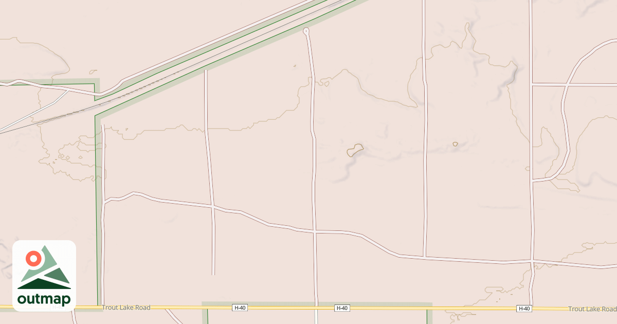 Map of FH-8 SPUR 3509