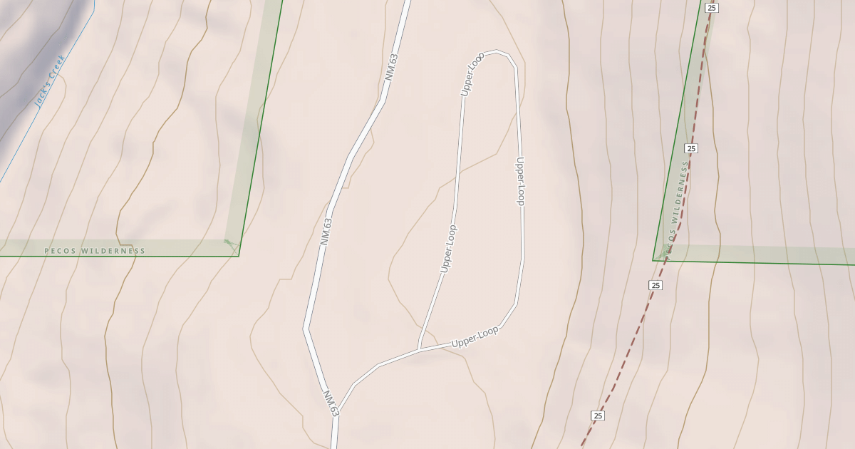 Map preview of USFS Motor Vehicle Use Map Roads {50641E65-04E5-4C29-9B55-8A8AF437E13D}