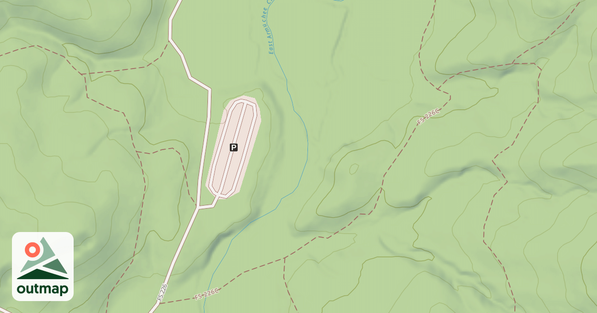 Map of DRY CREEK BR C