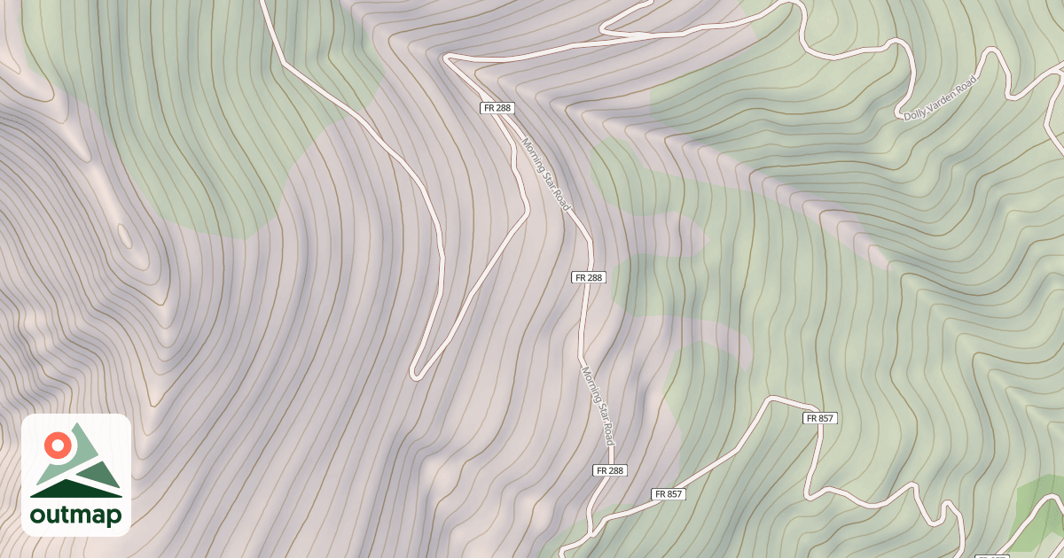 Map of MORNING STAR