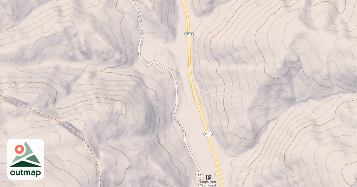 Map of LIONS DEN