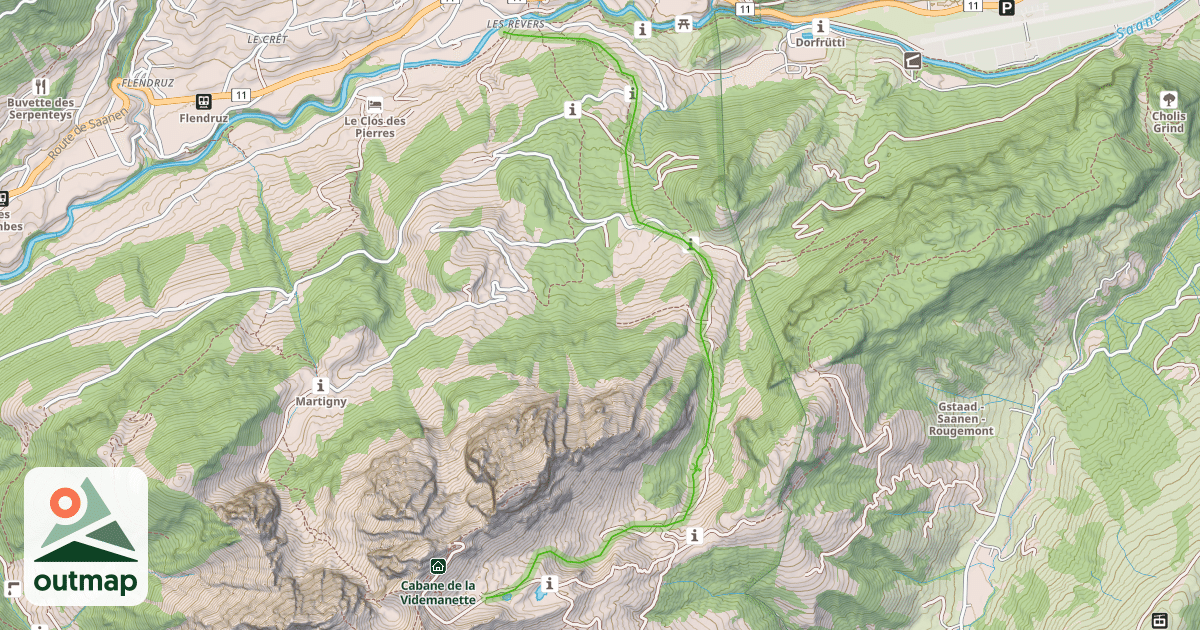 Map of 87
